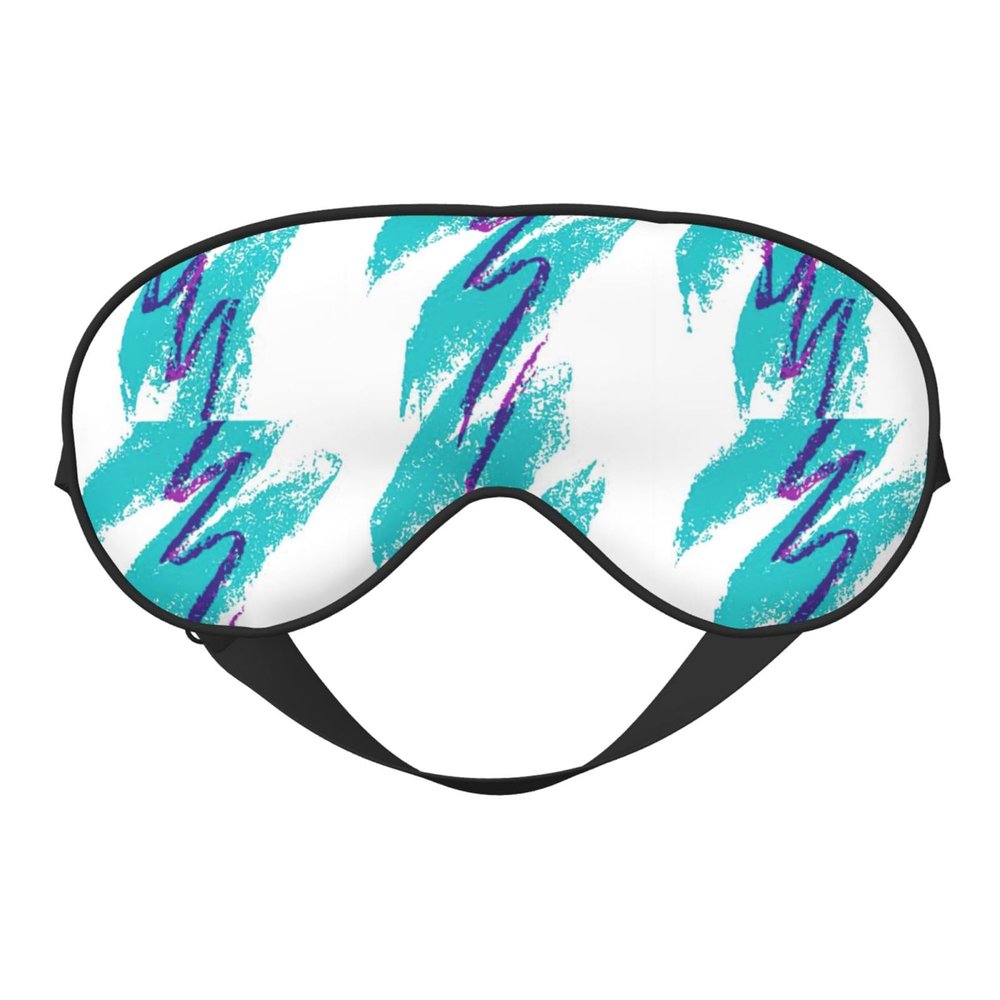 90's Cup Design Eye Mask, Blackout Eye Mask unisex,Sleep Eye Covers with Adjustable Straps, Travel Eye Mask