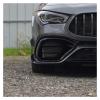 CLA 45 Fog Lamp Grille Trim Air Blade Compatible For Benz C118 W118 CLA45 AMG 2020-2023 Front Bumper Side Spoiler Splitter Canard(6 pcs) view 2