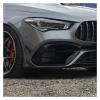 CLA 45 Fog Lamp Grille Trim Air Blade Compatible For Benz C118 W118 CLA45 AMG 2020-2023 Front Bumper Side Spoiler Splitter Canard(6 pcs) view 3