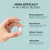 MuseBeam Magnesium Glycinate 275mg Melatonin 5mg L-Theanine 200mg GABA 100mg Capsules - Full Rest Nighttime Bedtime Support Supplement for Men Women - Vegan Sugar-Free Gluten-Free view 4