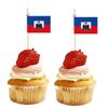 JAVD Haiti Flag Haitian Toothpick Flags view 3