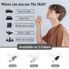 MIKUHOT 528Hz Breathing Meditation Necklace - Anxiety Relief Whistle, Stress Reduction & Mindfulness Tool for Focus, Calm Breathing - White Whistle view 4