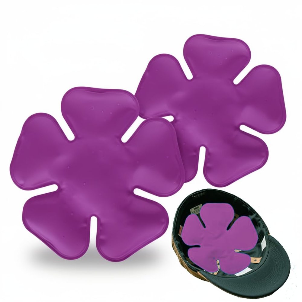 Ice Pack for Hat, Cold Pack for Helmet, Migraine Relief, Helmet Cooling, Fever Soothing, Cold Gel Pack Keep Cool