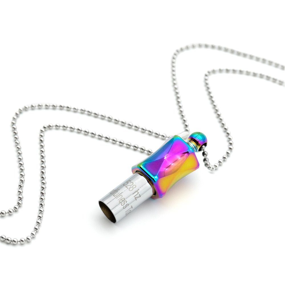 MIKUHOT 528 hz Meditation Necklace | Frequency Healing Devices | Breathing Necklace | Calm Mindfulness Tool | 528 hz Whistle | Relaxation,Stress Reduction and Concentration by Adjusting The Breathing