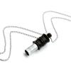MIKUHOT 528Hz Breathing Meditation Necklace - Anxiety Relief Whistle, Stress Reduction & Mindfulness Tool for Focus, Calm Breathing - Bronze Bamboo Whistle view 1