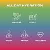 CWENCH HYDRATION Electrolyte Drink Mix Rainbow Swirl 11oz | Zero Sugar Hydration Powder with 7 Electrolytes, B Vitamins & Amino Acids, No Caffeine, Hydration Mix for Sports, Work, Travel & Wellness view 3