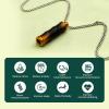 MIKUHOT 528 hz Meditation Necklace | Breathing Necklace | Frequency Healing Devices | Calm Mindfulness Tool | 528 hz Whistle | Relaxation,Stress Reduction and Concentration by Adjusting The Breathing view 3