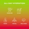 CWENCH HYDRATION Electrolyte Mix, Cherry Lime, 11oz, Healthy Sports Drink Powder for Hydration, Workout, Gym, School, Travel, Zero Sugar, NSF Sport Certified view 4