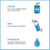 CWENCH HYDRATION Electrolyte Mix Blue Raspberry 11oz, Zero Sugar Electrolyte Powder with Celtic Sea Salt, B Vitamins & BCAAs, Clean Hydration for Performance, Work, Travel & Wellness view 4