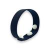 AcuBracelet Acupressure Wristband for Sleep  Enhances Relaxation, Promotes Restful Sleep, Stress Relief Wristband, Holistic Sleep Support- Easy to Wear (Black, M 7) view 1