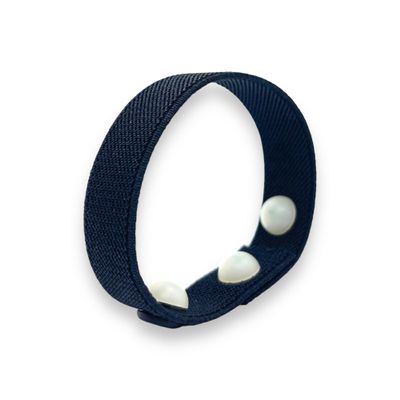 AcuBracelet Acupressure Wristband for Sleep  Enhances Relaxation, Promotes Restful Sleep, Stress Relief Wristband, Holistic Sleep Support- Easy to Wear (Black, S 6)