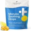 NEW ZEALAND HONEY CO. Manuka Honey Cough Drops MGO 250+ Natural Soothing Throat Lozenges with Lemon for Sore Throat & Dry Mouth Relief, Gluten-Free, Non-GMO 16 Count view 1