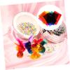 OHPHCALL 21sheets Cellophane Paper for Crafts Candy Wrapping and Kindergarten Activities Colors Multi-use Glassine view 3