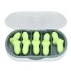 10 pcs Sponge Earplugs, Soft Ear Plugs for Sleeping Sleeping Ear Plugs Medium Ear Plugs for Sleep for Sleeping Study Work Snoring Shooting view 1