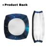 Rnyleeg Blue Butterfly Rollator Walker Seat and Backrest Rollbar Cover Set,Washable&Removable Walker Cover Accessories for Rollator Walker view 3