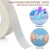 AHHALFFY 0.5 inch x 10 Yd Hypoallergenic Medical Paper Tape Sensitive Skin Nose Tape for Rhinoplasty Shaping Breathable Micropore Tape First Aid Tape for Wound Dressing Eyelash Extension 8 Rolls view 4
