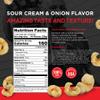 Shaw Strength Protein Pork Rinds (Sour Cream, 8oz); Developed for Worlds Strongest Man Brian Shaw, Keto-Friendly, High Protein, No Carb, All-Natural Crisps Fried in Coconut Oil view 2