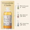Branch Basics Cleaning Essentials Kit: All Purpose, Glass, Bathroom Cleaner view 2