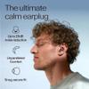Alpine Silence Earplugs for Sleep, Focus & Travel - V-Shape Fit & Soft Oval Tips  4 Sizes XS/S/M/L - Comfortable, Reusable Hearing Protection - up to 25dB  Midnight Blue view 2