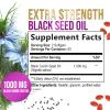 Black Seed Oil 1000mg - Premium Extra Strength Nigella Sativa Blackseed Oil - Black Seed Oil Skin, Digestive Health & Immune Support - Non-GMO Antioxidant, Gluten Free Supplement - 120 Softgels view 2