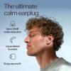 Alpine Silence Earplugs for Sleep, Focus & Travel - V-Shape Snug Fit & Soft Oval Tips  4 Sizes XS/S/M/L - Comfortable, Reusable Hearing Protection - up to 25dB  Blue view 2