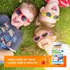 DR. MORITZ Kids Multivitamin Gummies - with Kids Vitamins A C D E B6 B12 Zinc & More- Complete Daily Support- Vegetarian & Non-GMO Multivitamins for Children (180 Count) view 3