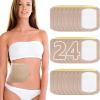 Castor Oil Pack Wrap, Castor Oil Patches Disposable, Organic Cotton Self-Adhesive Pads, Portable Anti Leakage No Wash view 1