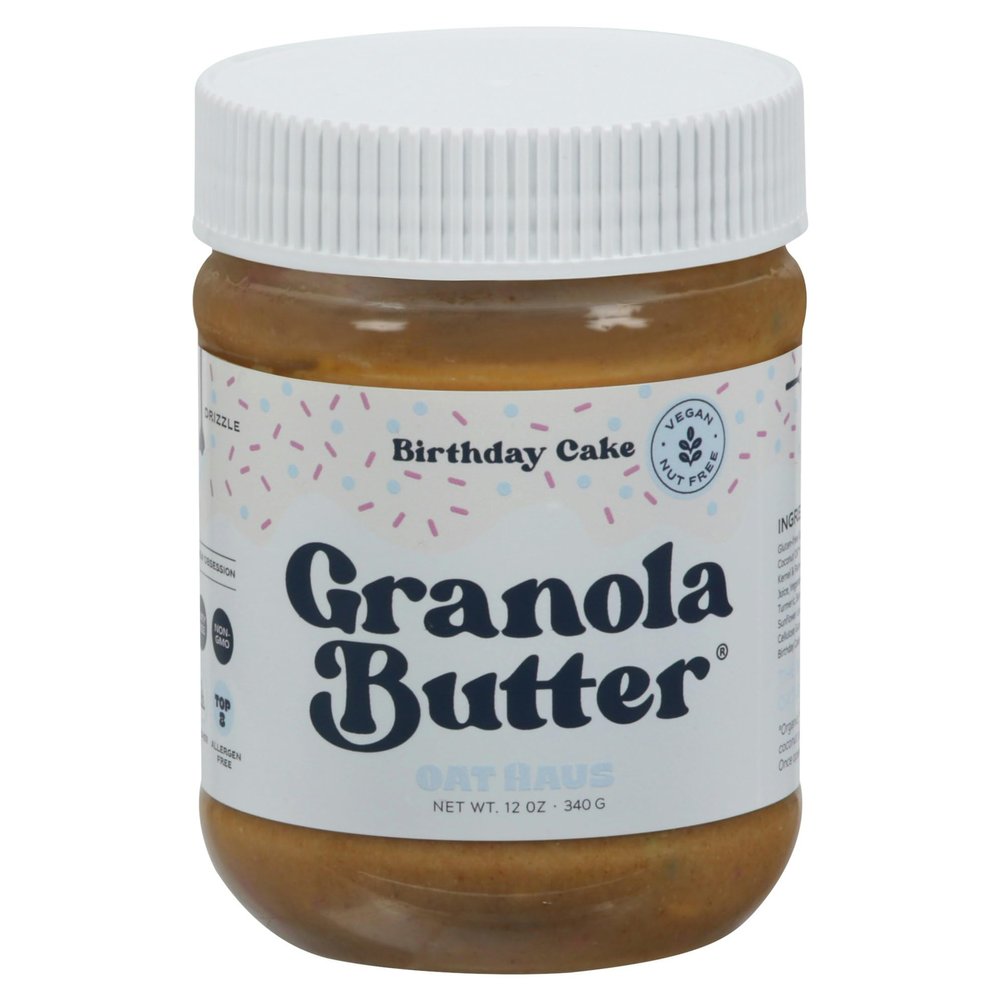 Generic O.at Haus Birthday Cake Granola Butter 12OZ Pack of 6