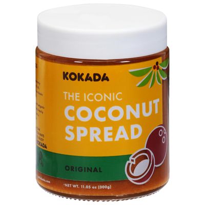 K.okada Original Organic Coconut Spread 11.05OZ Pack of 8