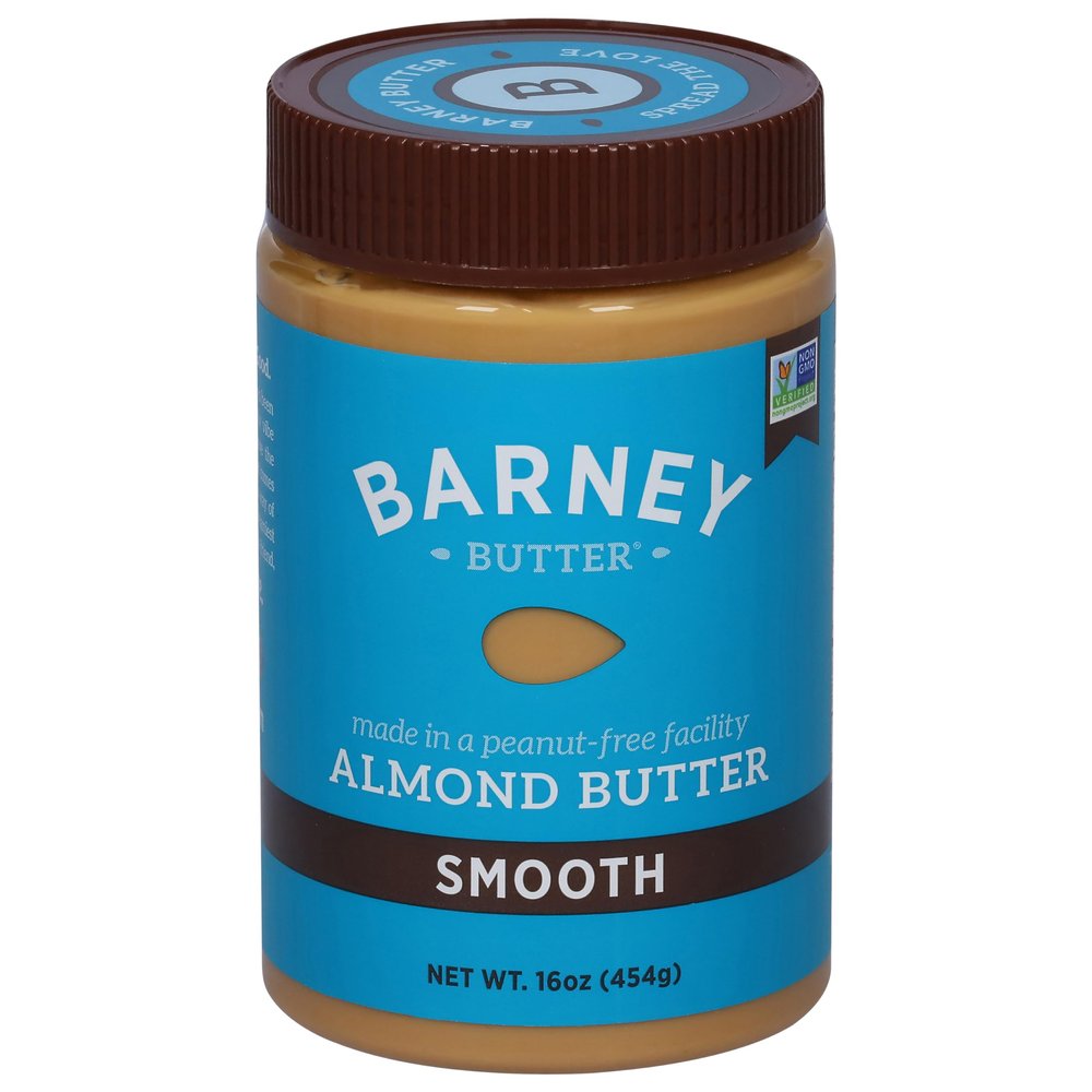Generic B.arney Smooth Almond Nut Butter 16 oz (Pack of 6)