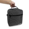 40Winkz USA CPAP Travel Bag, CPAP Carry Bag for Various CPAP's Compatible with Airsense 10, Airsense 11, Dreamstation & More, Attaches to Luggage & Travel Compliant, Black White view 2