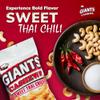 GIANTS Sweet Thai Chili Cashews - Spicy Cashews Roasted Lightly Salted, Cashews Individual Packs, Cashew Nut Snack Bags, Bulk Whole Cashews, Dry Roasted, Flavored - 4 oz Bags (Pack of 3) view 4