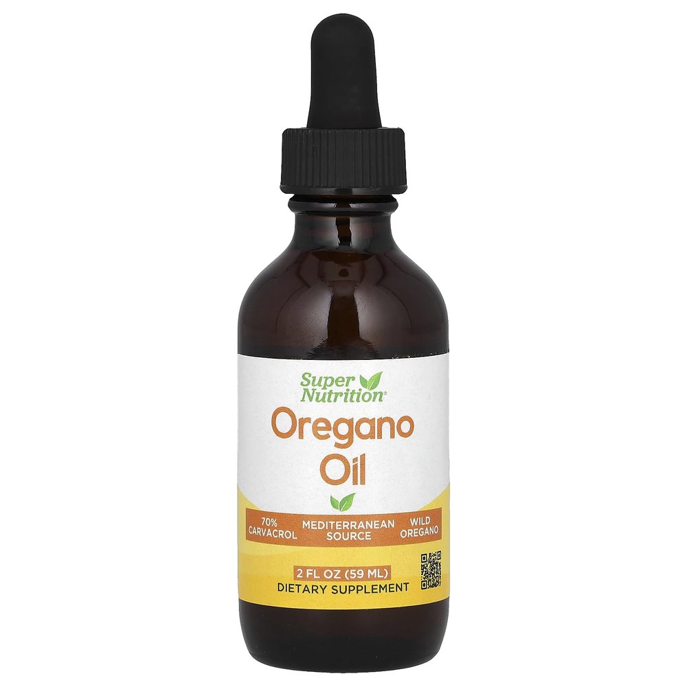 Super Nutrition Oregano Oil, 40 mg, 2 fl oz (59 ml)