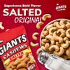 GIANTS Salted Cashews - Cashews Roasted Lightly Salted, Cashews Individual Packs, Cashew Nut Snack Bags, Bulk Whole Cashews, Dry Roasted, Big Size - 4 oz Bags (Pack of 3) view 4