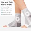3Pairs Neuropathy Socks - Pain Relief Compression Socks 20-30 mmHg - Comprex Ankle Sleeves for Arch Support, Achilles Tendonitis, and Foot Pain Relief (Multicolor, X-Large) view 4