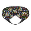 Autism Awareness Puzzle Pieces Heart Eye Mask, Blackout Eye Mask unisex,Sleep Eye Covers with Adjustable Straps, Travel Eye Mask view 1