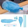 180 Flexible Electric Duster Brush, Reusable Electric Duster, Furniture Cleaning Tool, Electrostatic Spin Tool for Home view 2