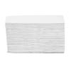 Restaurantware Multifold Paper Towels 4000 Pack of 9.5 x 9.25 Inch Absorbent Hand Drying Towels Spill Cleaning Disposable White view 2