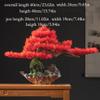 Fake Plants Artificial Bonsai Pine Tree 24 Inch Faux Potted Pine Tree Fake Plants for Home Office Decor, Height 16 Inch Bonsai Tree(C) view 2