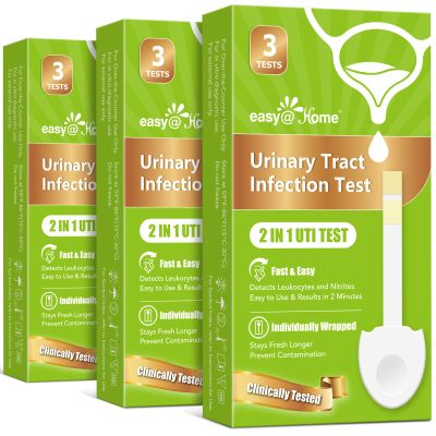 Easy@Home UTI Test Strips for Women, 9 Pack Urinary Tract Infection Test