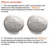Wokyo 4 PCS Hearing Aid Batteries 675 Rechargeable, Hearing Aid Charger Replacement Batteries for 675 Hearing Aids, Compatible with The Same Brand Charging Case Only view 3