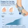 Bunion Corrector for Women Men Big Toe,Adjustable Knob Bunion Corrector for Bunion Relief,Bunion Fix with Bunion Silicone Pad,Suitable for Left and Right Feet(1PCS) view 3