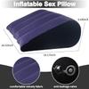 Bed Wedge Pillow, Inflatable Pillow for Couples Soft Portable Positioning Triangle Sofa Pillow Body Positioners Cushion Sweater ED-LS2 view 3