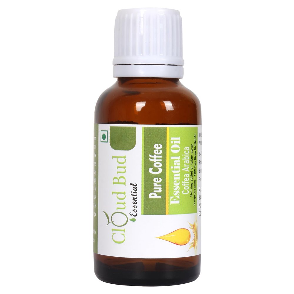 Cloud Bud Pure Coffee Essential Oil 100ml 3.38oz Coffea Arabica 100% Pure and Natural Steam Distilled