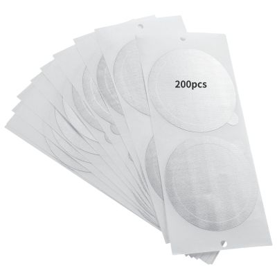 200Pcs Compatible Aluminum Foil Lids Seals, Espresso Foils for Vertuoline Capsules Pods, Reuse Vertuoline Capsules Coffee Pods with Foil Lids, 59Mm/2.32''
