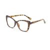 Autojouls 3-Pack Reading Glasses for WomenOprah Style Frame Spring Hinge Clear Lens Readers Glasses, Black DarkTortoise Transparent 1.5 x view 3