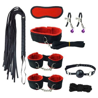 Arm and Leg Restraints Bed Tie Downs for Couples King Size Bed Straps Sex Hand Ties for Adult Play Queen Bed Adjustable Leg Spreader Bar Handcuff Sex Restraining Set Women for Bedroom Toys Sweatshirt