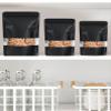 100 Pack 3.5" x 5.1" Resealable Stand Up Bags with Matte Window and 100 Pack 4" x 6" Food Storage Flat Bags view 4