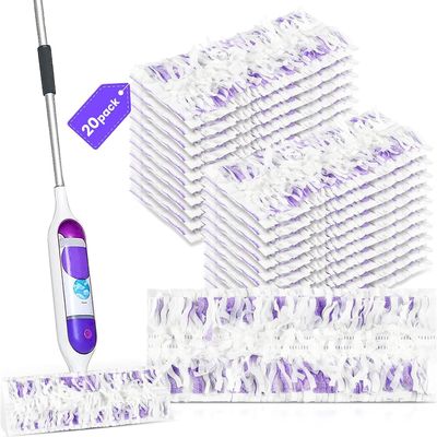 20 Pack Power Mop Pad Refills for Swiffer PowerMop Multi-Surface Mop, Powermop Multi-Surface Mop Pad Replacement Kit