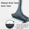 2 in 1 Mesh Cleaner Brush, Double Sided Wet & Dry Dual Purpose Window Screen Cleaning Brush, 2 in 1 Multifunctional Screen Brush, Extendable 2 in 1 Mesh Cleaning Brush (2Pcs-White-Black) view 4